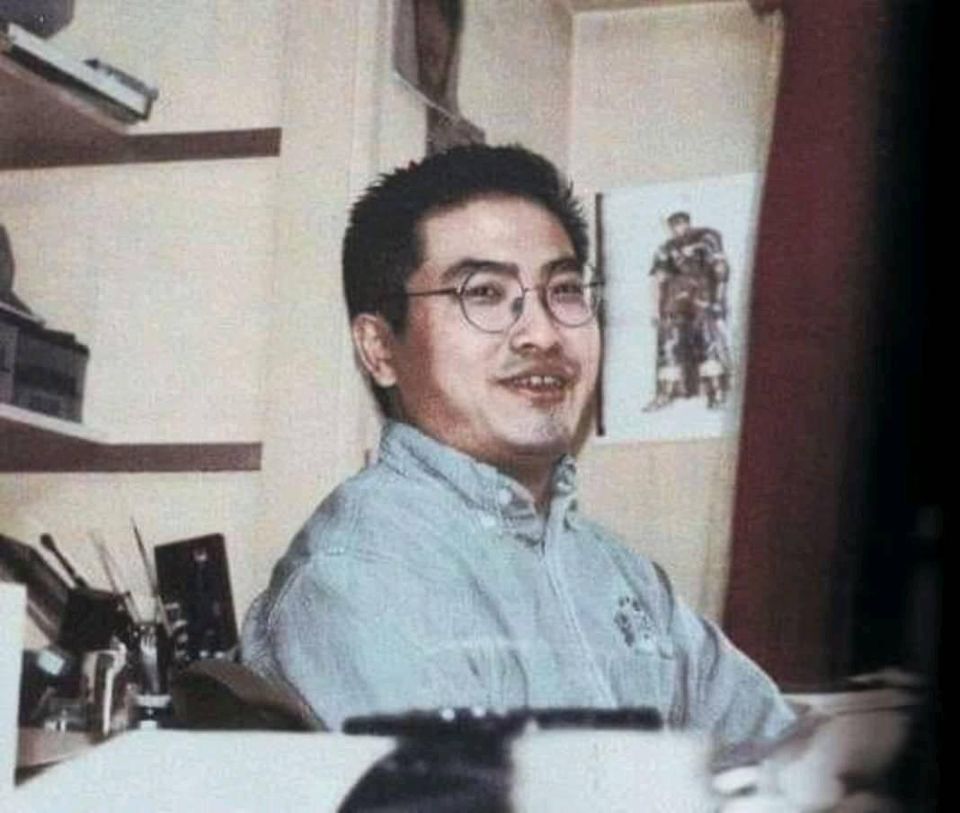Kentaro Miura in his office